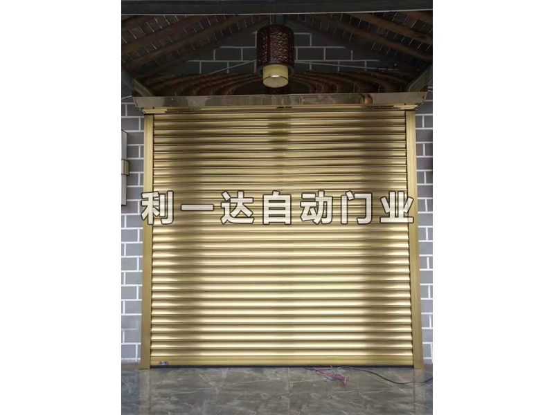 香檳色電泳鋁合金門